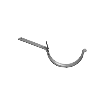 ESLON mastgootbeugel model 3 thermisch verzinkt 25x3mm voor goot type 150 - zilver (10728)