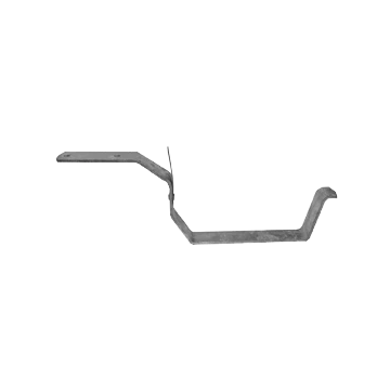 ESLON bakgootbeugel model 4 thermisch verzinkt 25x3mm voor goot type 140 - zilver (10750)