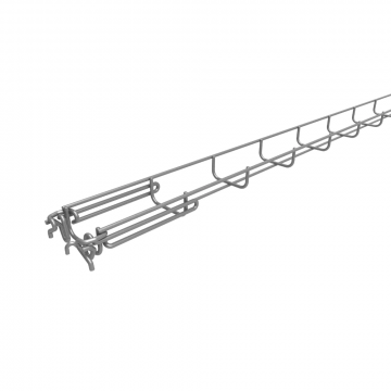 Legrand Cablofil draadgoot FC30 fasclic+ met koppeling staal 30x50mm (HxB) - lengte van 3 meter znal (CM200016)