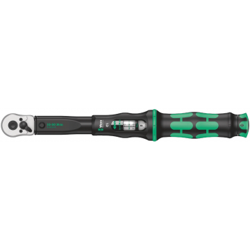 Wera draaimomentsleutel click-torque C1 met omschakelratel instelbaar 1/2" 10-50Nm (05075620001)