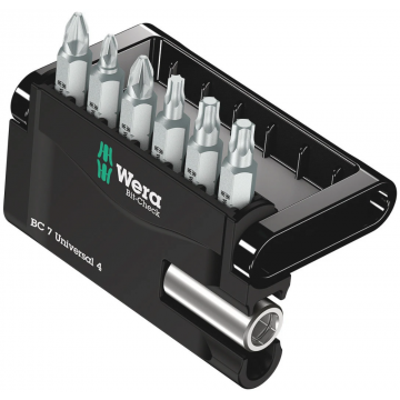 Wera bithouder bit-check 7 universeel 4 - 7‑delig (05135810001)