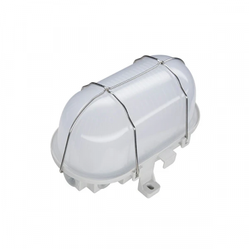 INTERLight Bulkhead LED 6W 3000K-4000K-5000K wit/grijs polycarbonaat IP54 (IL-BH6P)