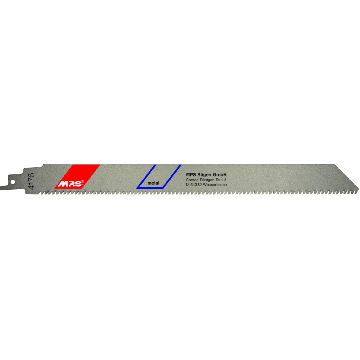 MPS reciprozaagblad HM Inox RVS Profi Top Metall Line lengte 300mm TPI 8 - blister van 1 stuks (4175-1)