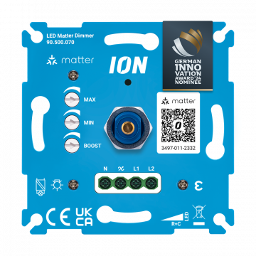 ION industries universele LED Matter dimmer 0.3-200W (90.500.070)