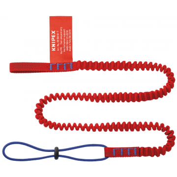 KNIPEX vallijn TT 90cm elastisch uitrekbaar tot 150cm draagcapaciteit tot 1.5kg (005001TBK)