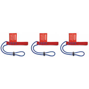 KNIPEX adapterlus voor bevestigingsoog en TetheredTool Clips draagcapaciteit tot 1.5kg - per 3 stuks (005002TBK)