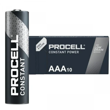 Procell Constant alkaline batterij AAA LR03 1.5V - verpakking van 10 stuks (PC2400-C)