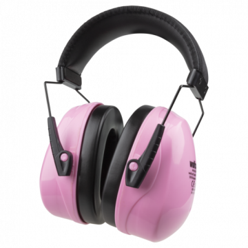 Wolfcraft gehoorbeschermer Kids 27dB - roze (4961000)