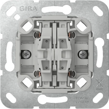 Gira wipdrukcontact 4-voudig 1-polig (314700)