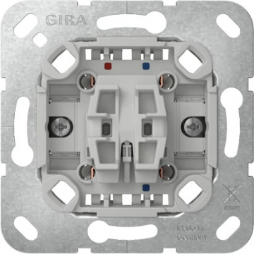 Gira wipdruk- en maakcontact 1-polig inbouw (315200)