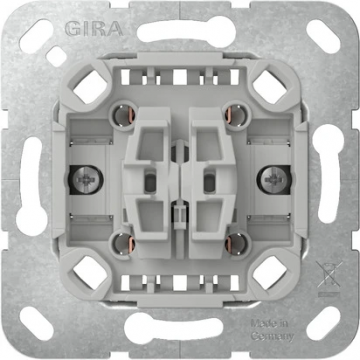 Gira sokkel pulsdrukker 2-voudig 2x maak (NO) 1 ingang (315500)