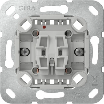 Gira wipdruk- en wisseldrukcontact 10A 250V 1-polig (315600)