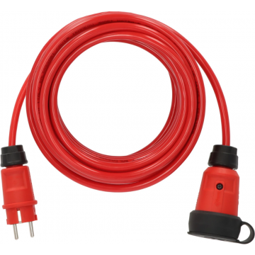 BRENNENSTUHL verlengkabel 10M H07BQ-F 3G1.5 IP44 - rood (9161100210)