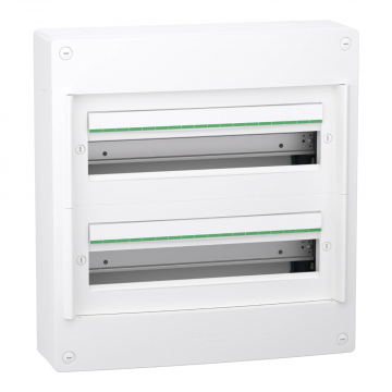 Schneider Electric PrismaSeT XS lege groepenkast zonder deur 2-rijen 18 modules 426x450mm (LVSXT218)