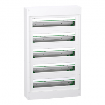 Schneider Electric PrismaSeT XS lege groepenkast zonder deur 5-rijen 24 modules 550x900mm (LVSXT524)