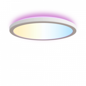 Calex Smart Halo LED plafondlamp RGB en CCT 22W 2200lm IP54 - dimbaar (5301000600)