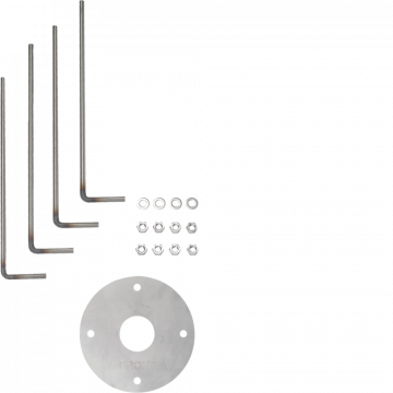 Hager Witty verankeringsset voor bevestigingszuil XEVA13x (XEVA150)