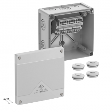 Spelsberg kabeldoos Abox Pro 100-10² 12 x M32 IP66 - grijs (41042001)