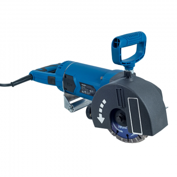 Hyundai muurfrees sleuvenfrees 230V 3300W 135mm incl 5-in-1 diamantzaagbladen nat en droog (56434)