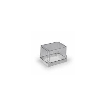 Ensto Cubo S ABS rondom dicht transparant dek (SABP131813LT)