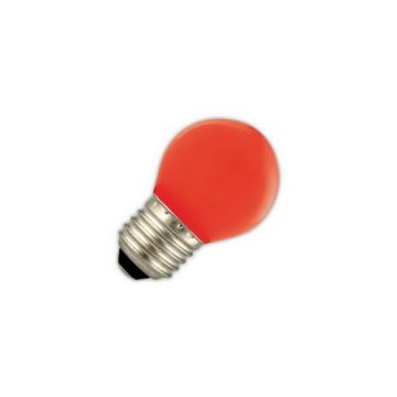 LED lamp 1W E27 rood