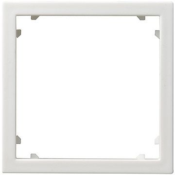 Gira adapterraam vierkant 45x45 mm - systeem 55 zuiver wit mat (028327)