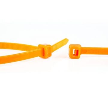 WKK tie wraps 2.5x200mm oranje - per 100 stuks (110122371)