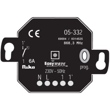 Niko Rf - Draadloze ontvanger Inbouw 05-332