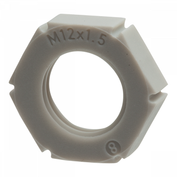 Wiska moer M12x1,5 mm grijs (EMUG12)