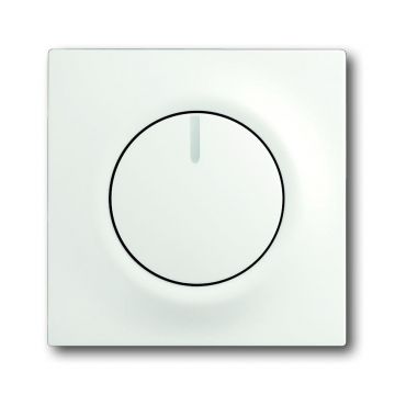 ABB Busch-Jaeger centraalplaat voor draaidimmer - impuls studiowit mat (6540-774)