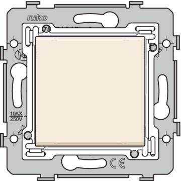 Niko 100-81615 NIKO SCHAKELAAR WISSEL CREME