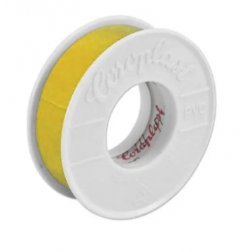 Coroplast isolatietape 15mm x 4,5 meter geel (103206)