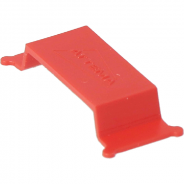 ATTEMA DH25 draadborgclip - rood per 100 stuks (AT5590)