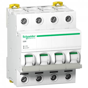 Schneider Electric iIL lastschakelaar 4-polig 40A 415V AC (A9S65440)