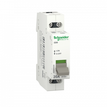 Schneider Electric iSW lastscheider 2-polig 20A 415V AC (A9S60220)