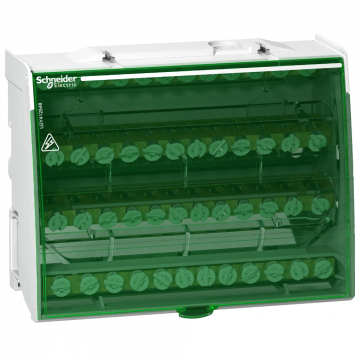 Schneider Electric aansluitblok 4-polig 125A 4x12 aansluitingen (LGY412548)