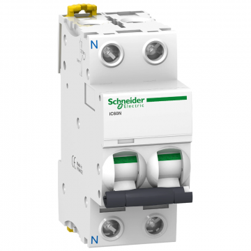 Schneider Electric iC60N installatieautomaat 1-polig+nul 6A C-kar (A9F79606)