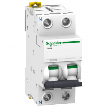 Schneider Electric iC60N installatieautomaat 1-polig+nul 4A C-kar (A9F74604)