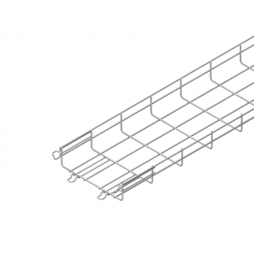 Niedax MTC F draadgoot met koppeling staal 54x200mm (HxB) - lengte van 3 meter thvz (168272)