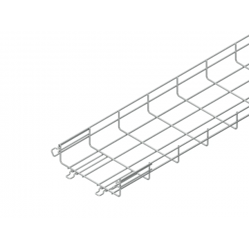 Niedax MTC draadgoot met koppeling staal 54x150mm (HxB) - lengte van 3 meter elvz (168267)