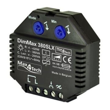 Dmax DimMax - Dimmer 380 SLX Drukknop 4-420W